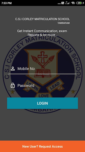 Android application Corley Matriculation School screenshort