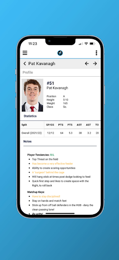 Just Play Team App Screen 3