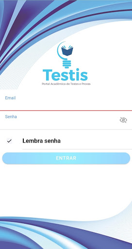 Android application Testis - Portal Acadêmico de T screenshort