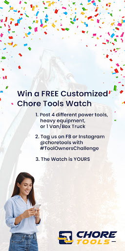 Android application CHORE TOOLS: Rent Out Ur Tools screenshort