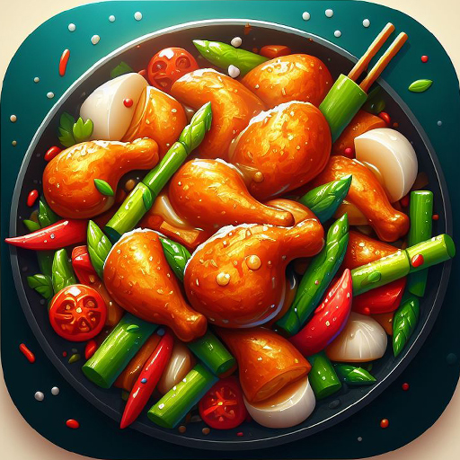 Chicken Stir Fry Recipes logo