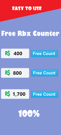 Robux Calc Instant robux count Screen 3