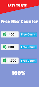 Robux Calc Instant robux count