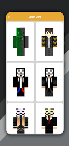 Hacker Skins for Minecraft PE Screenshot 1 - AppWisp.com