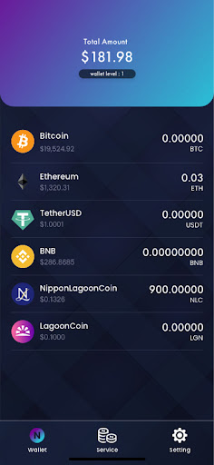 NLC Wallet Screen 2