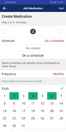 Medidex - Medication Reminder Screen 3