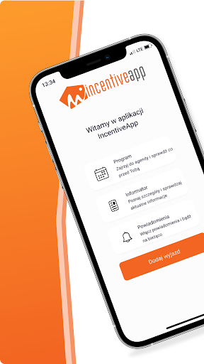Android application IncentiveApp screenshort