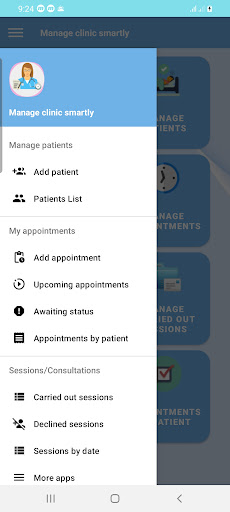 Manage clinic smartly Screen 2