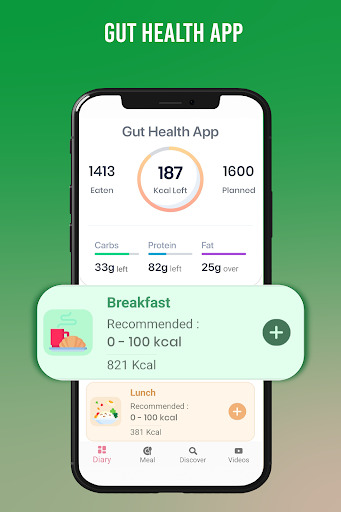 Android application Gut Health Diet Recipes screenshort