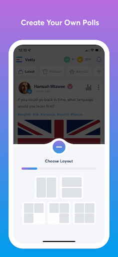 Votly - Social Polling ! Screen 3