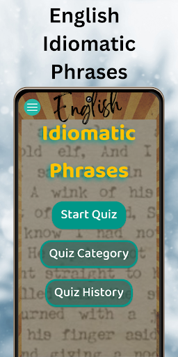 Android application English Idiomatic Phrases Quiz screenshort