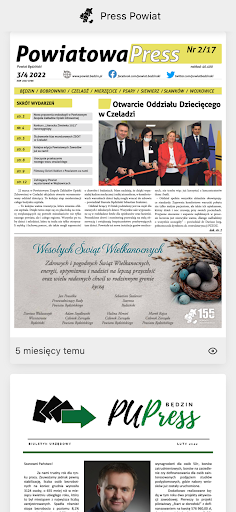 Android application Press Powiat screenshort