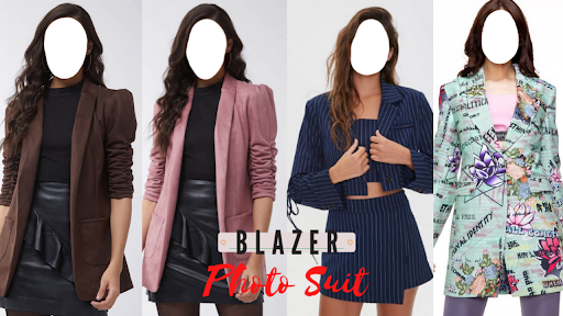 Women Latest Blazer Photo Suit Screen 2