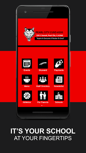 Android application Pearl City Schools CUSD screenshort