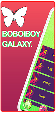 #1. Boi Boy Piano christmas game (Android) By: Biza App LTD