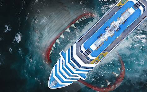 Captura 2 Megalodon shark fish eater android