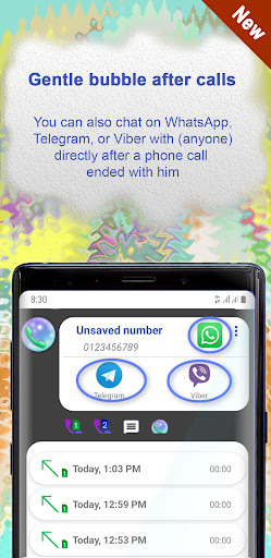 Bubble phone Screen 3