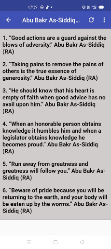 Abu bakr siddiq quotes
