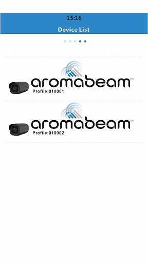 Android application Scent Bridge screenshort