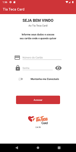 Android application Tia Teca Card screenshort