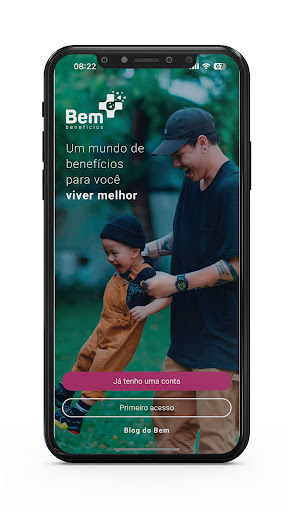 Android application Bem Mais Benefícios screenshort