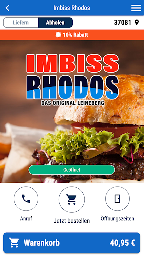 Imbiss Rhodos & Schnitzelhaus Screen 2