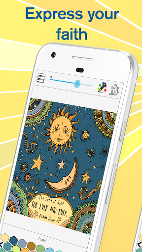 Android application Christian Coloring screenshort