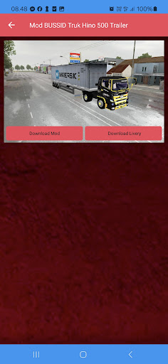 Mod Truck Kontainer Kemas Screen 3