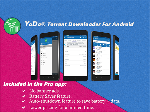 Android application YoDa: Torrent Downloader screenshort
