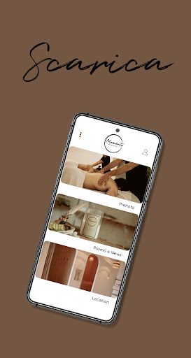 Android application Momento Massage screenshort