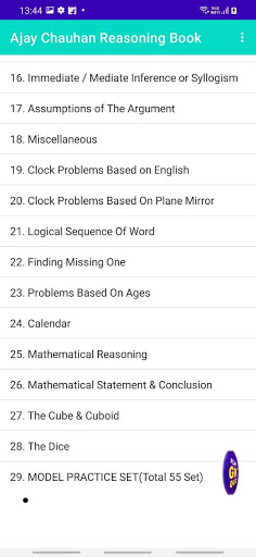 Ajay Chauhan Reasoning Book Screen 3