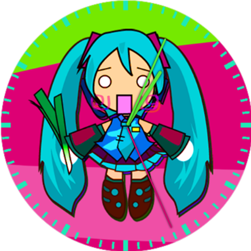 Miku Watch face for wear logo