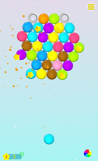 Android application Magnetic Balls screenshort