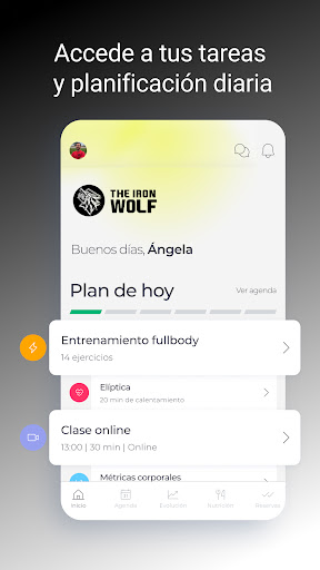 Android application IRON WOLF screenshort