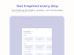 screenshot of Reflection: AI Journal Prompts