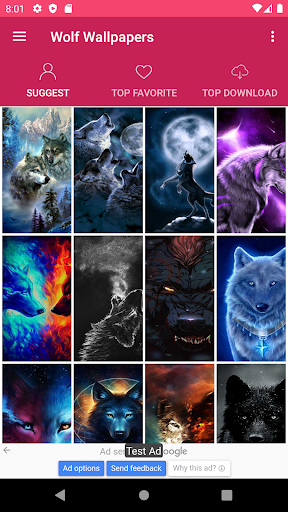 The Wolf Wallpapers Screen 3