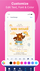 Screenshot 10 Invitation Maker & Card Design android