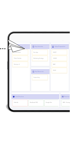 Business Model Canvas PRO Screen 2