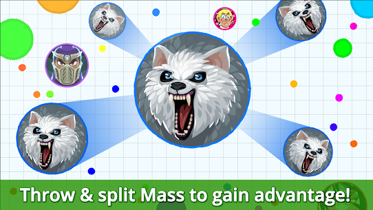 Agar.io MOD APK 2.21.2 (Unlimited Coins/DNA/Mass, Unlocked God Mode) Download 5