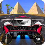 Egyptian Monuments Car Driving icon