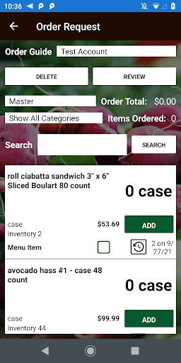 J&E Fruit and Produce Screen 2