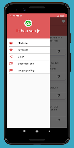 Ik hou van je bericht 2024 Screen 2