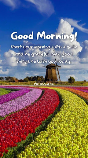 Android application Good Morning and Night Phrases screenshort