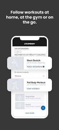 LVLUPBODY Screen 3
