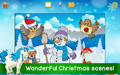 Kids Christmas Jigsaw Puzzles  screenshots 4