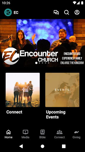 Android application Encounter Church Texoma screenshort