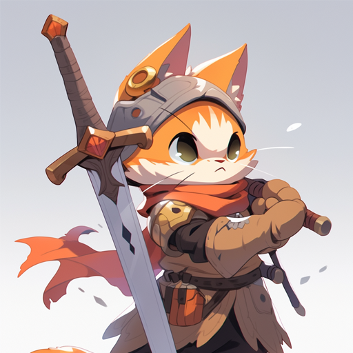 Cat Swordsman Idle
