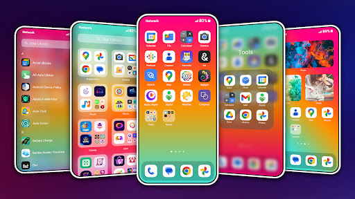HiPhone Launcher OS Phone:Fast - Tools - apps