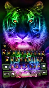 Neon Tiger Themen Screenshot