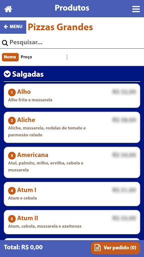 Pizzaria Alvorada Screen 2